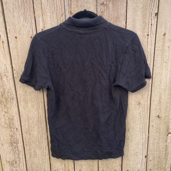 MAISON KITSUNE Blue Polo Shirt with Embroidered Fox Head 🦊 - Picture 2 of 5